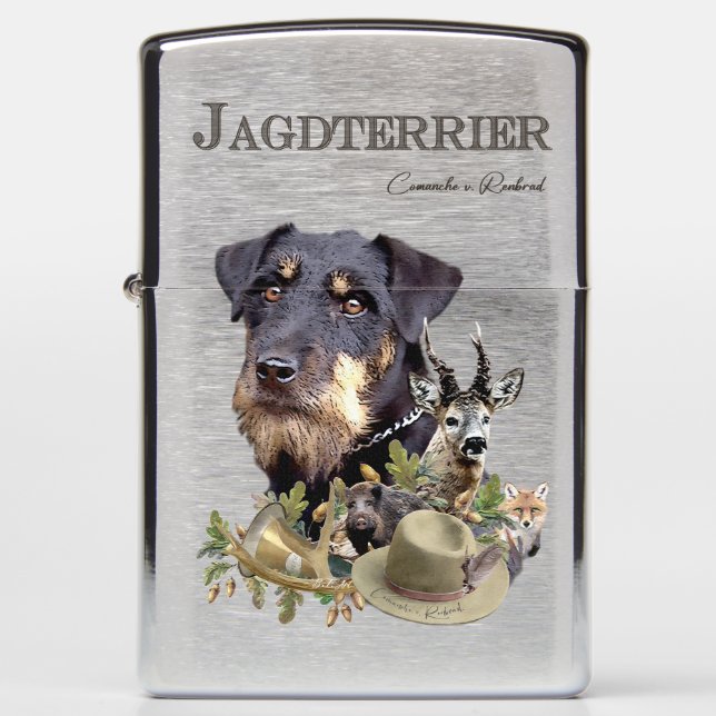 Jagdterrier  zippo lighter (Front)