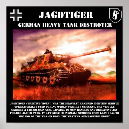 Jagdtiger German Tank Destroyer Print