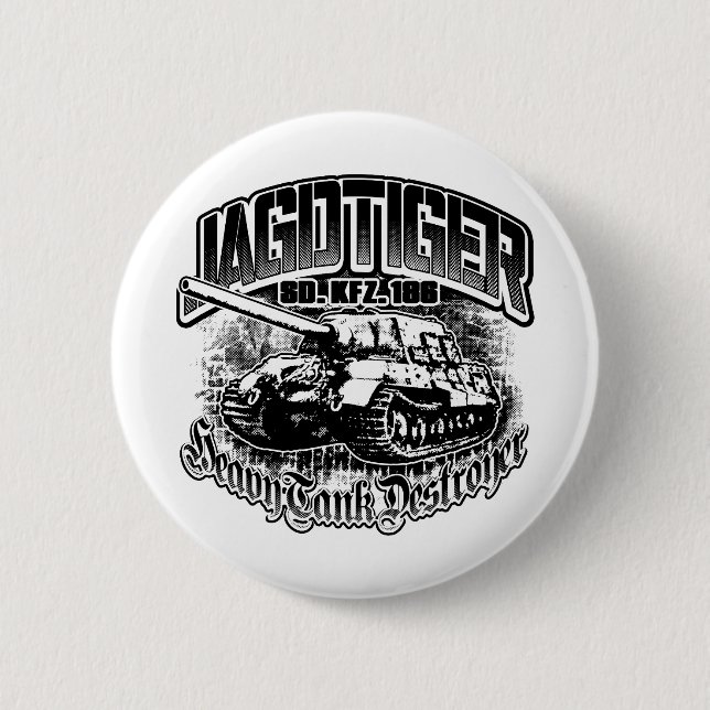 JAGDTIGER Round Button Button (Front)