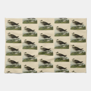 Jager (Pomarine Jaeger) Audubon's Birds of America Kitchen Towel