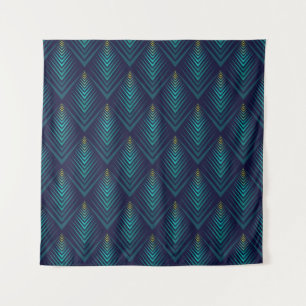 Jagged Edge: Dynamic Pattern Play Tapestry