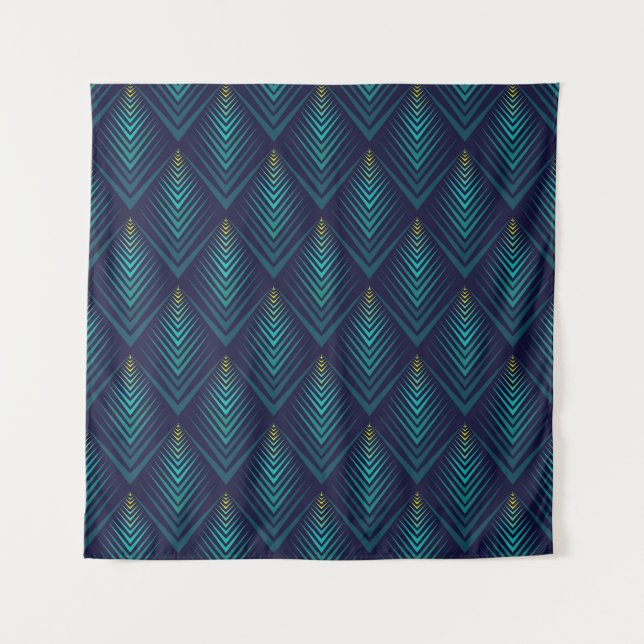 Jagged Edge: Dynamic Pattern Play Tapestry (Front)