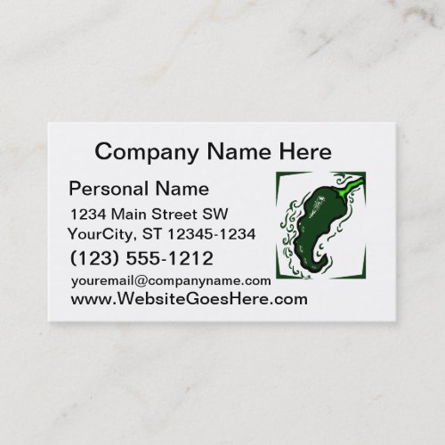 Jagged green pepper green frame.png business card