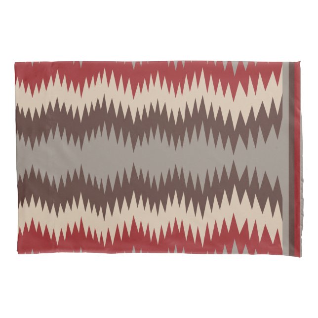 Jagged Navajo Design Pillowcase (Front)
