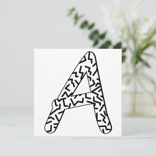 Jagged Pattern A (Standing Front)