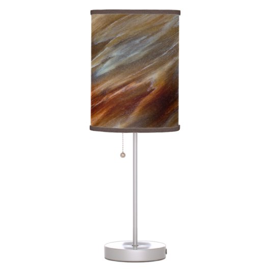 Jagged Petrified Wood Table Lamp (Right)