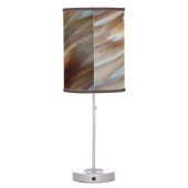 Jagged Petrified Wood Table Lamp (Back)