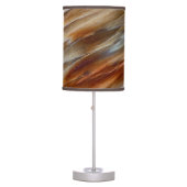 Jagged Petrified Wood Table Lamp (Front)