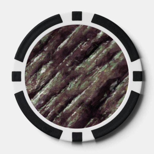 Jagged Texture TPD Poker Chips