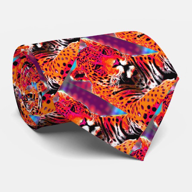 JAGUAR 2 NECK TIE (Rolled)