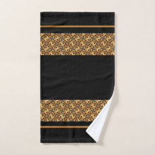 Jaguar Abstract Pattern Hand Towel - Wildlife