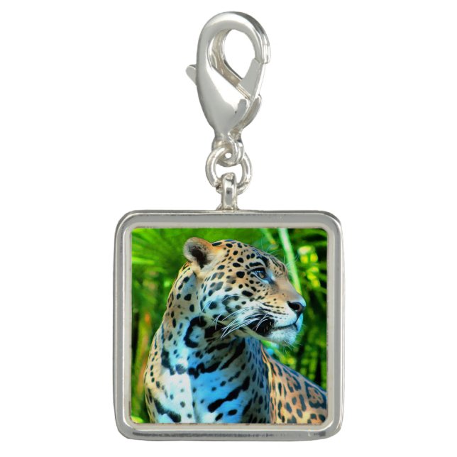 Jaguar Among the Trees Charm (Front)