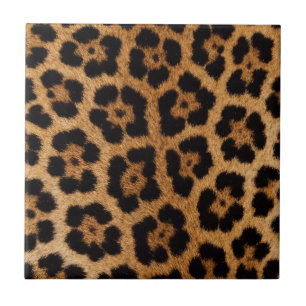 Jaguar Animal Fur Pattern Ceramic Tile