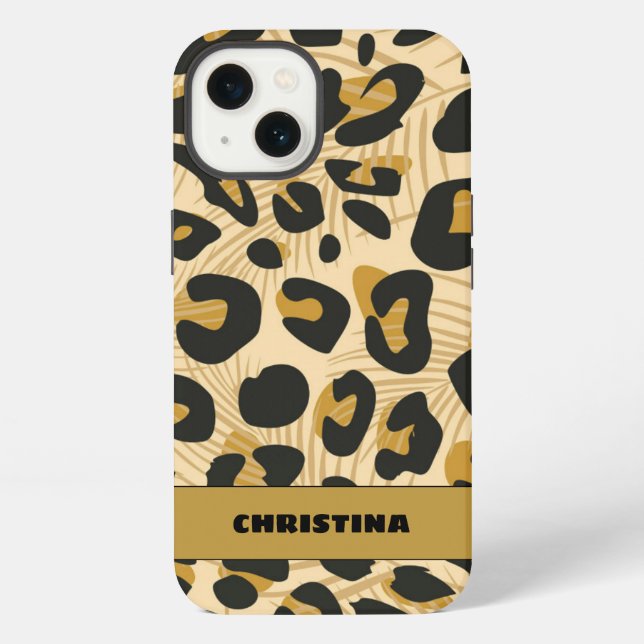 Jaguar Animal Print  Iphone Case (Back)