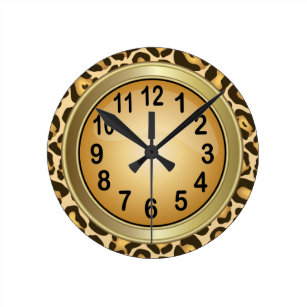 BRAND NEW  WALL CLOCK with TIDDLY WINK SAFARI FREE P&P 
