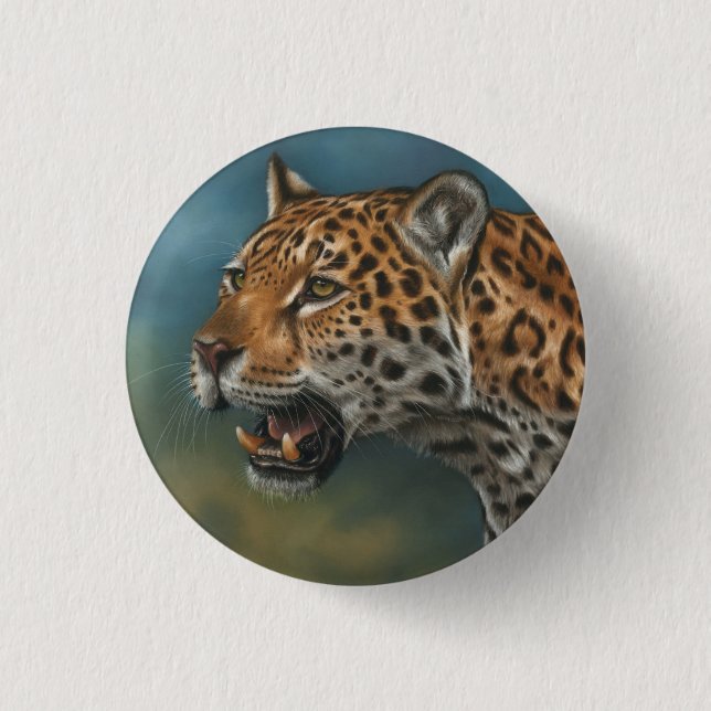 Jaguar Badge Button (Front)