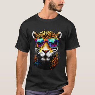 Jaguar Big Cat Panther Funny Cat Lover Cute Jaguar T-Shirt
