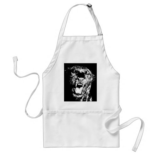 Jaguar _ Black Panther Adult Apron