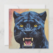 Jaguar - Black Panther Card (Front)