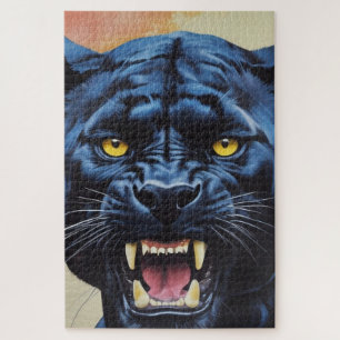 Jaguar - Black Panther Jigsaw Puzzle