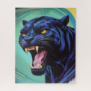 Jaguar - Black Panther Jigsaw Puzzle