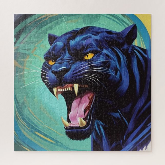 Jaguar - Black Panther  Jigsaw Puzzle (Vertical)