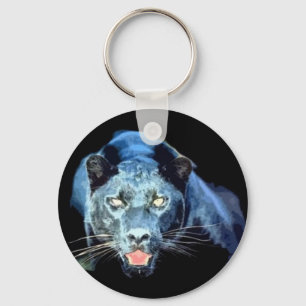 Jaguar - Black Panther Keychain