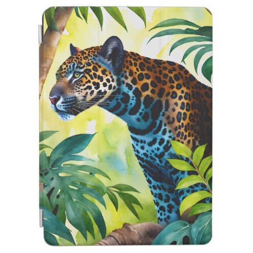 Jaguar Botanical Forest Jungle iPad Air Cover