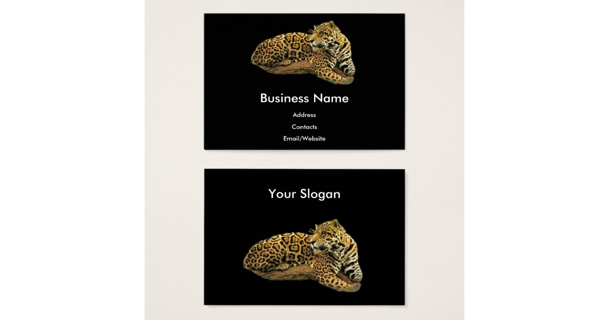 Jaguar Business Card Zazzle