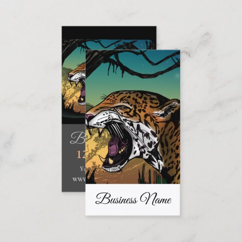 Jaguar Business Card
