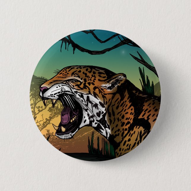 Jaguar Button (Front)
