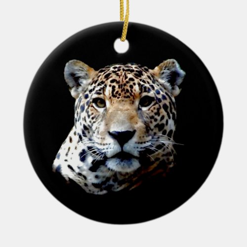 Jaguar Ceramic Ornament