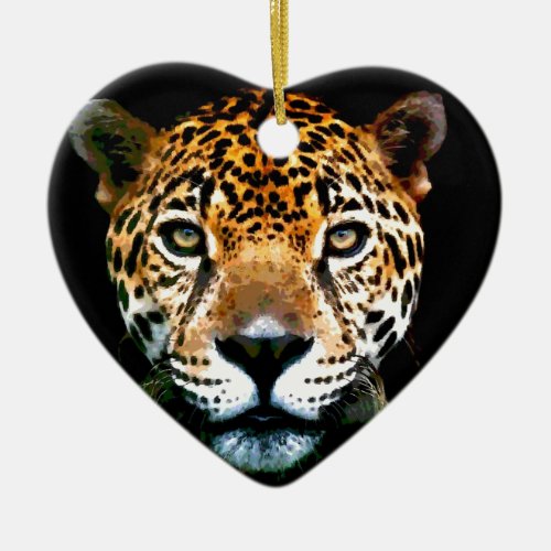 Jaguar Ceramic Ornament