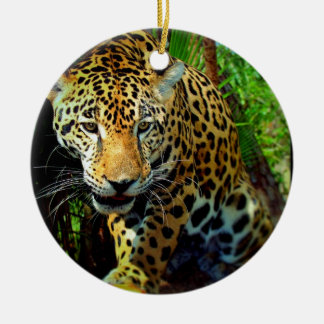 Jaguar Ceramic Ornament