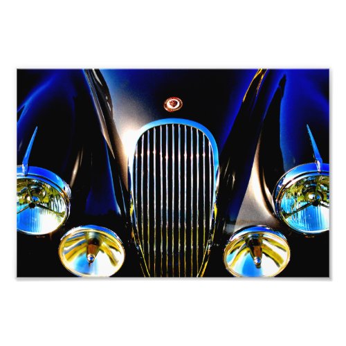 Jaguar Classic Motor Car Photo Print