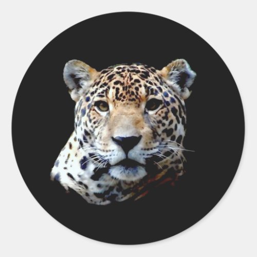 Jaguar Classic Round Sticker