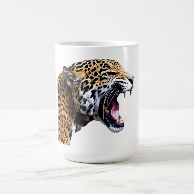 jaguar coffee mug (Center)
