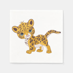 Jaguar Cub Paper Napkins
