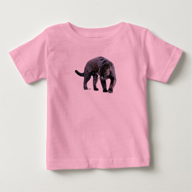 Jaguar Diablo baby pink T-shirt (Front)