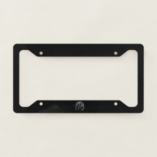 Jaguar Diablo black license plate frame