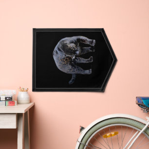 Jaguar Diablo black pennant banner