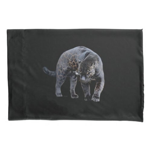 Jaguar Diablo black pillowcase