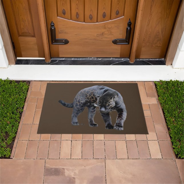 Jaguar Diablo brown doormat (Outdoor)