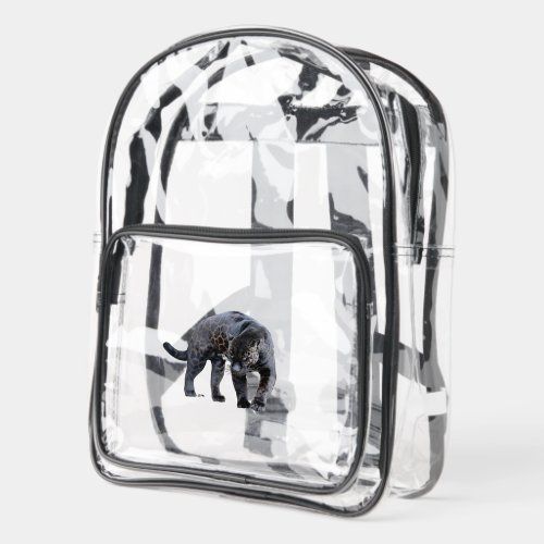 Jaguar Diablo clear stadium backpack