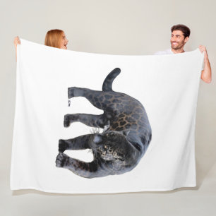 Jaguar Diablo fleece blanket