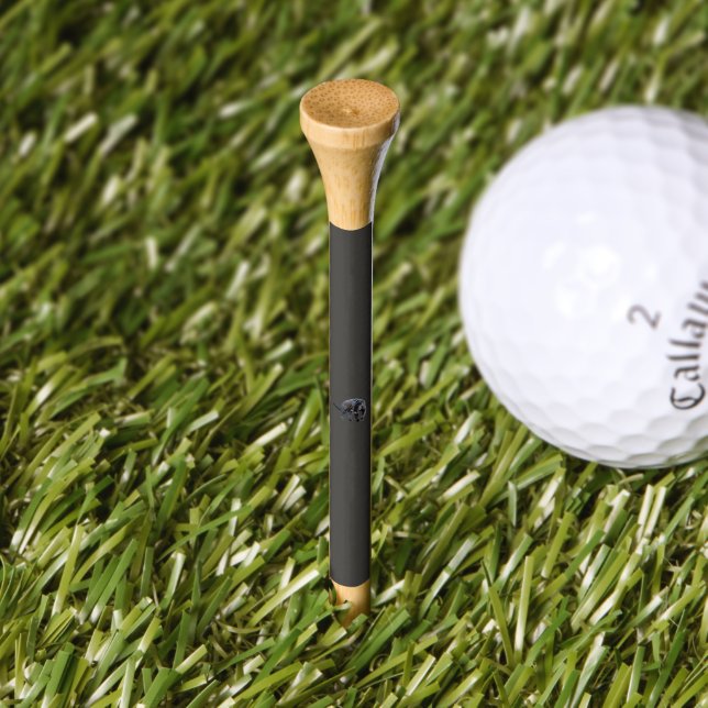 Jaguar Diablo gray bamboo golf tee (Grass)