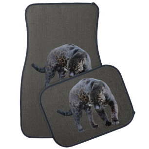 Jaguar Diablo gray car mats front and rear