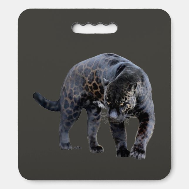 Jaguar Diablo gray stadium cushion (Front Vertical)