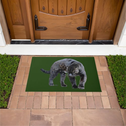 Jaguar Diablo green doormat