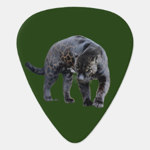 Jaguar Diablo green guitar pick